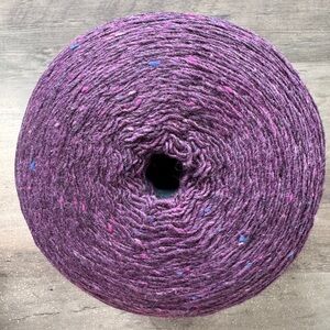 Saxx Purple Tweed Yarn Cone